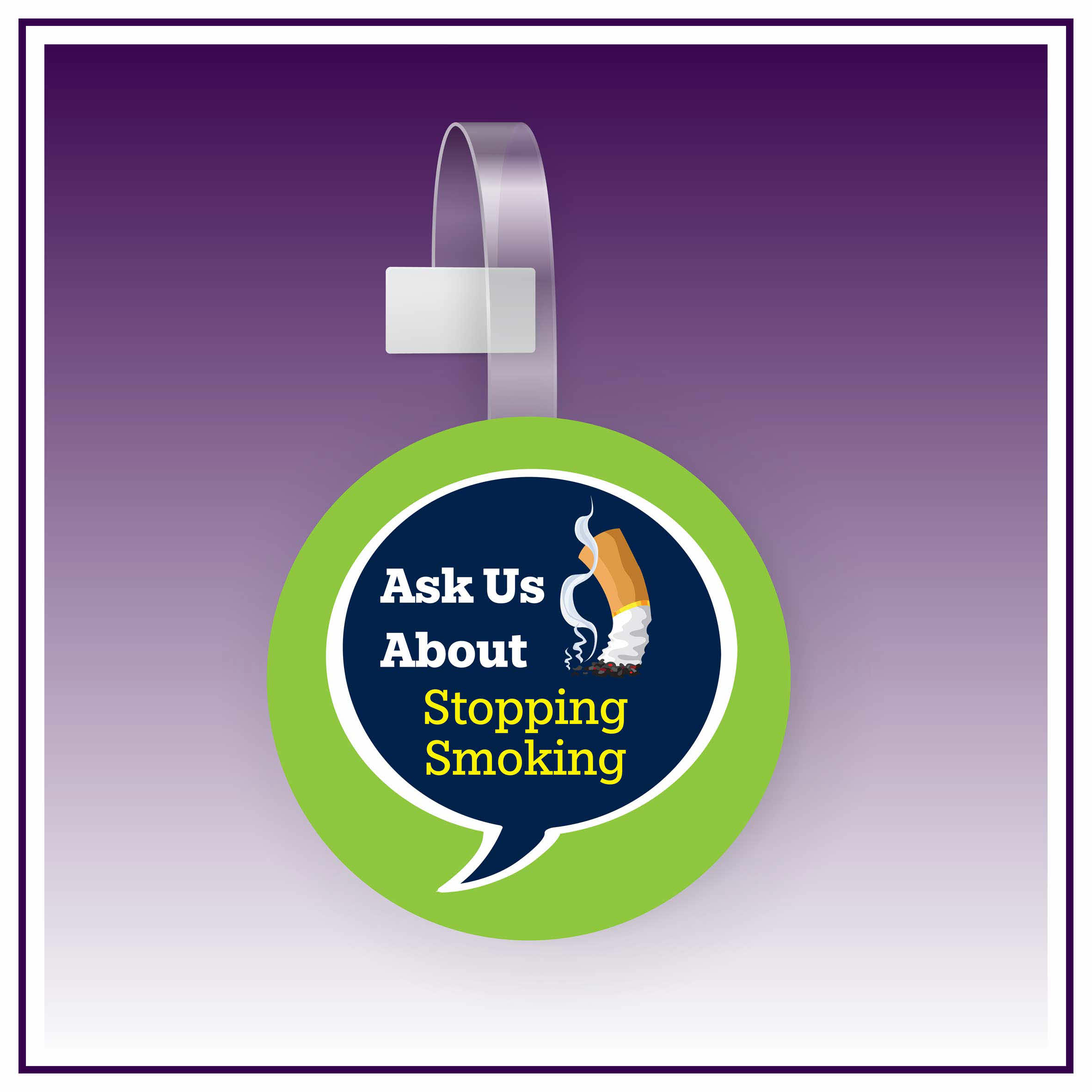 75mm Diameter Custom Shelf Wobblers